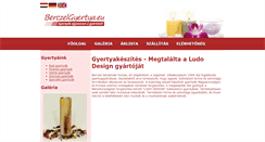 Desktop Screenshot of berczelgyertya.eu
